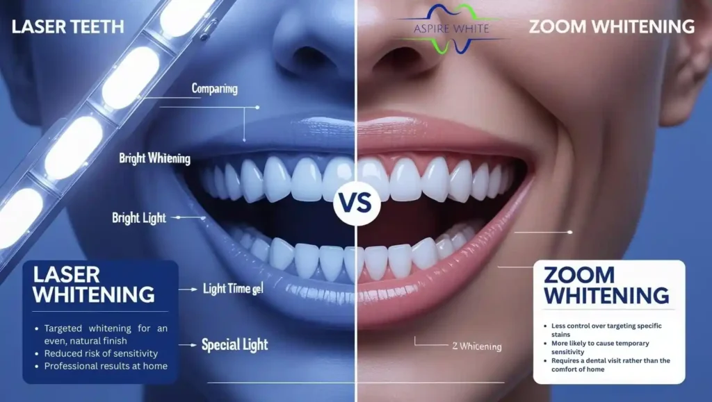 Laser Teeth Whitening vs. Zoom Whitening Birmingham